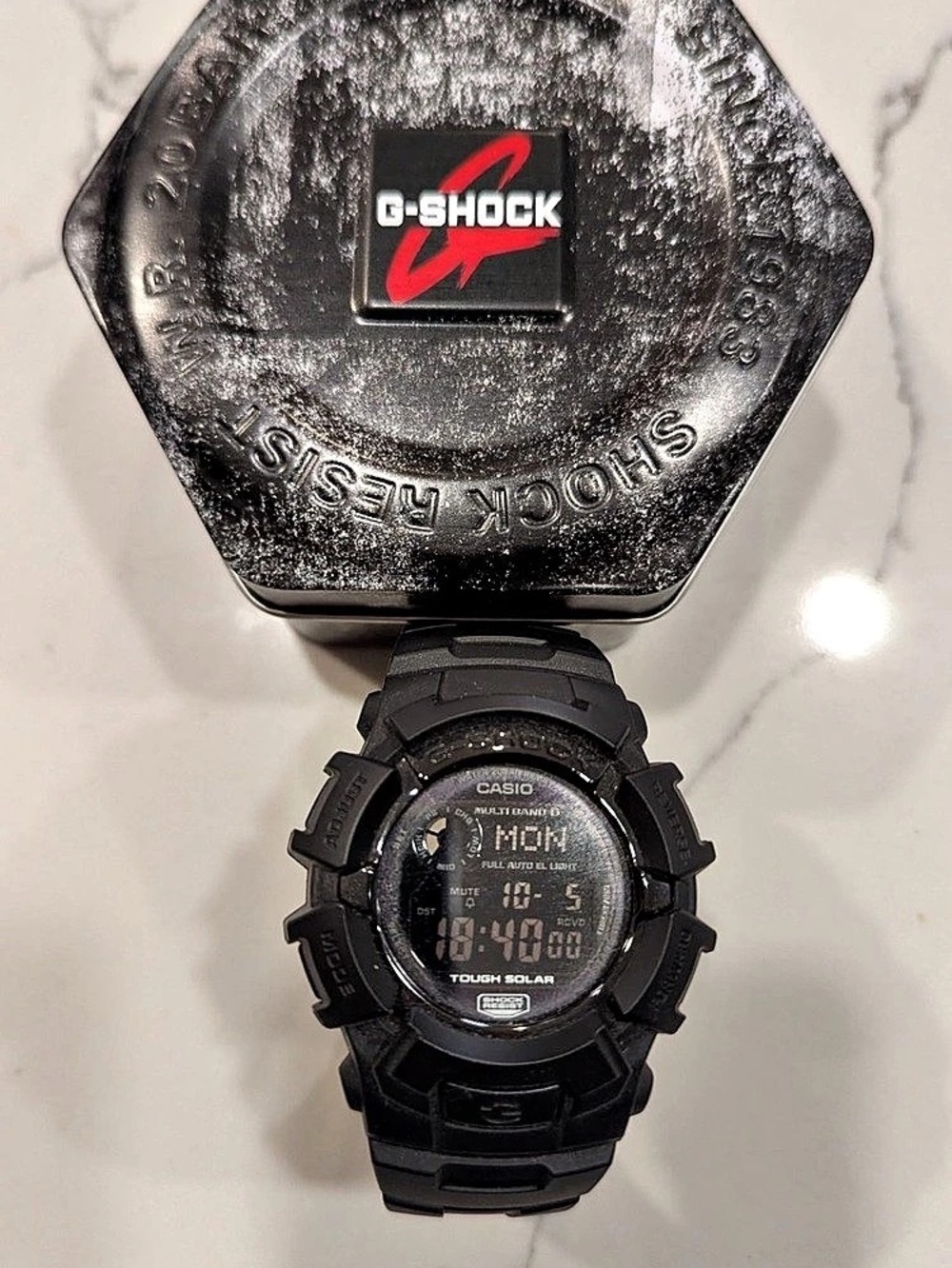 G-Shock Men's GW2310FB-1CR Digital Watch Black Like New